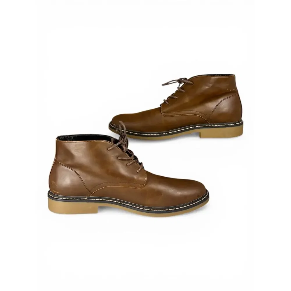 Dexter Comfort Sonoran Brown Chukka Boots Mens 7.5 Casual Lace Up